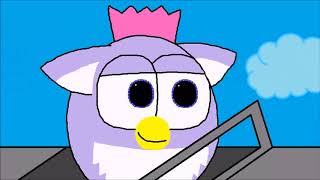 Furby Mix  Im Blue Da Ba Dee Trance Remix Animation [upl. by Corine]