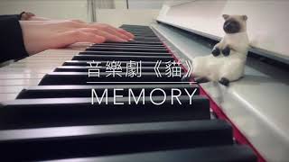 舞台音樂劇《貓》 電影CATS貓 經典歌曲Memory  鋼琴piano [upl. by Ytirev]