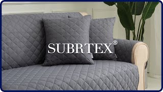 Reversible Quilted Sofa Slipcover  Subrtex [upl. by Weylin]