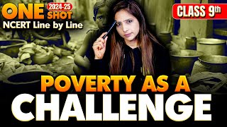 Poverty as a Challenge One Shot 202425 Economics  Class 9 SST NCERT Line By Line by Reema maam [upl. by Llirret]