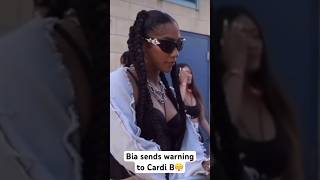 Bia Still Salty About Beef With Cardi B🫢 bia cardib cardi shorts [upl. by Conni]