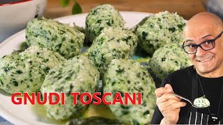 GNUDI TOSCANI ricetta Gnudi Toscani della tradizione [upl. by Mak982]