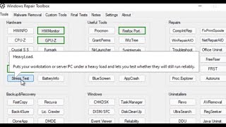 Windows reparieren mit Windows Repair Toolbox eine umfangreiche Toolsammlung  Removal Software [upl. by Assetan251]