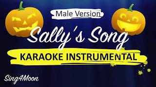 Sallys Song – Amy Lee Karaoke Instrumental Male Version [upl. by Euqinemod]