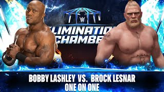 Rematches  Bobby Lashley vs Brock Lesnar Elimination Chamber 2023 [upl. by Revlys]