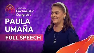 Paula Umañas Full Speech at the 2024 National Eucharistic Congress [upl. by Truitt428]