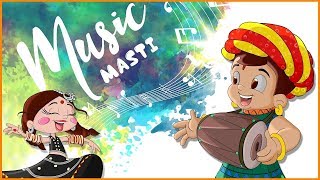 Chhota Bheem Music Masti  Best Song for Kids  Animated Songs by Green Gold Kids [upl. by Sida]