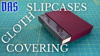 Slipcase Covering in Full Cloth  Adventures in Bookbinding [upl. by Anallese]