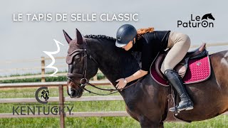 Tapis Cheval Saddle Pad Classic  Kentucky x Le Paturon 🐴 [upl. by Zephan]