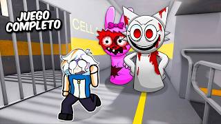 ESCAPA DE LA PRISION DE SPRUNKI COMPLETO SPRUNKI BARRYS PRISON RUN ROBLOX [upl. by Drofniw]