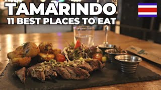 We Found 11 Best Places To Eat in Tamarindo  Costa Rica Guanacaste [upl. by Autumn]