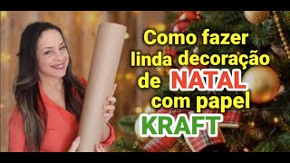 DIY  DECORE NO NATAL GASTANDO POUCO [upl. by Uranie42]