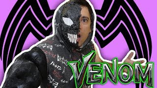 A INCRÍVEL TRANSFORMAÇÃO DE RONI FICHER EM VENOM FEITA COM SLIME [upl. by Firehs771]