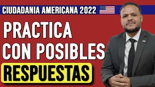 EXAMEN DE CIUDADANIA AMERICANA 2022 [upl. by Lorie]