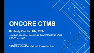 CTSI Open Research Office OnCore [upl. by Baron]