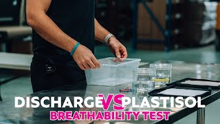 Screen printing water based discharge vs plastisol inks whats the difference [upl. by Dray887]