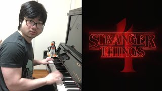 Stranger Things Sounds on Piano [upl. by Euqinna716]