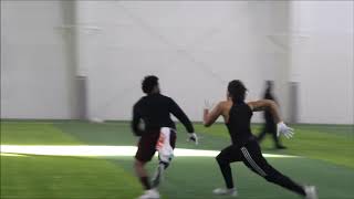 River Rouge 2020 RB DeAndre Bulley highlights from Rising Stars 250 Underclassmen Showcase [upl. by Quartana701]