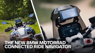 The new BMW Motorrad ConnectedRide Navigator [upl. by Rehpotsihrc285]