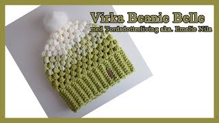 Virka mössan Beanie Belle  För nybörjare [upl. by Maccarthy47]