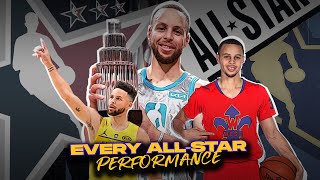 Stephen Curry Every Single AllStar Game Highlight 🌟 20142022 [upl. by Eegnat]