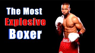 Roy Jones Jrs Explosive Style amp DiveBomb Punch Explained  Technique Breakdown [upl. by Dombrowski]