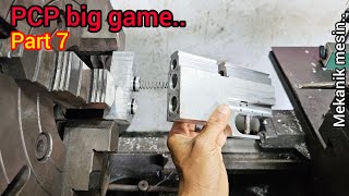 How to make chamber PCP big game with a lathe part 7 [upl. by Tomasina]