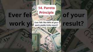 PARETO PRINCIPLE WealthMoneycartoonworkmotivation trendingshorts viralvideo personalgrowth [upl. by Clarhe563]