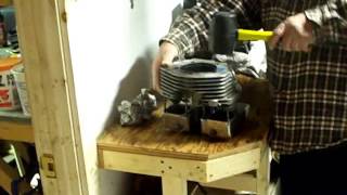 How to install a Harley Davidson shovel rocker box to cylinder headavi [upl. by Eamon]