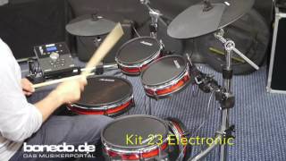 Alesis Crimson EDrum Kit Sound Demo no talking [upl. by Assirrac852]