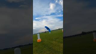 Epic swooping landing Speed  Skydive PRO epicfail swooping [upl. by Dnama357]