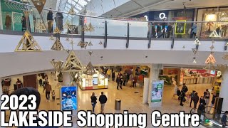 LAKESIDE SHOPPING CENTRE in Thurrock Essex 2023 Walking Through [upl. by Alicea561]