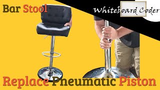 Bar Stool Replace Pneumatic Piston [upl. by Litton]