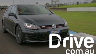 Volkswagen Golf GTi Performance 2014 Video Review  Drivecomau [upl. by Eastman493]