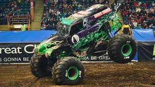 Monster Jam Arlington Show 1 Freestyle 2021 [upl. by Llyrrad]