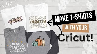 How to Make TShirts with Cricut Maker 3  4 Ways [upl. by Sanjiv]