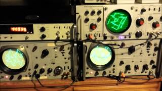 Oscillofun Tektronix Type RM503 [upl. by Yragerg]