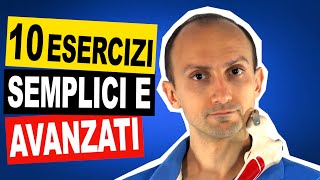 10 Esercizi per il Dolore allAnca Semplici e Avanzati [upl. by Verney]