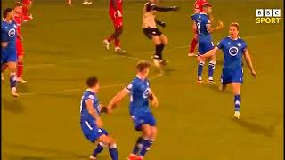 CONTROVERSIAL DISALLOWED GOAL  PORTADOWN V LOUGHGALL  2024 IRISH PREMIERSHIP FOOTBALL [upl. by Nunes]