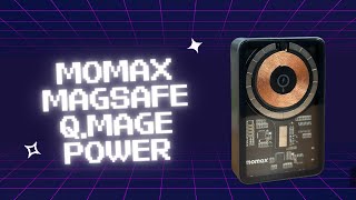 開箱  MOMAX 摩米士 MagSafe QMage Power 11 行動電源 [upl. by Jermain80]