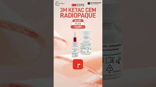 3M Ketac Cem Radiopaque Permanent Glass Ionomer Luting Cement [upl. by Dedra]