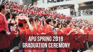 APU Spring 2018 Graduation Ceremony [upl. by Eidok786]