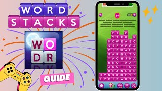 Word Stacks Daily Puzzle November 17 2024 [upl. by Tracy288]