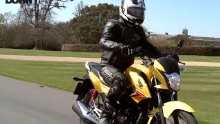 Honda CB125F Review Road Test  Visordown Motorcycle Reviews [upl. by Hulen889]