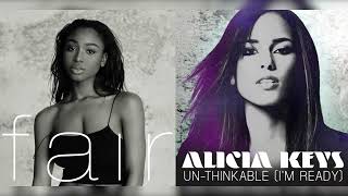 Normani x Alicia Keys  UnFair Mashup [upl. by Littell511]