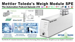 Mettler Toledos Weigh Module SPE [upl. by Michal]