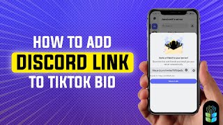 How to Add Discord Link to TikTok Bio  Easy Guide [upl. by Ahsetal]