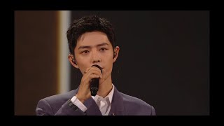 【ENGKORJPN】Xiao Zhan  Singing quotThe Best Luckquot on Tencent Video All Star Awards [upl. by Lacie298]