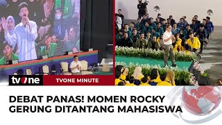 Bahas Sopan Santun Rocky Gerung Dikritik Habishabisan Oleh Mahasiswa  tvOne Minute [upl. by Mooney368]