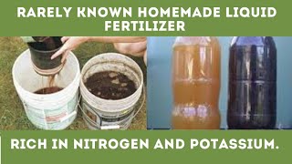 Use this homemade liquid fertilizer as a rich source of nitrogen and potassium for your plants [upl. by Fontes774]